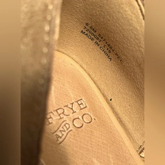 Frye Tan Suede Loafers size 6.5 - πππππ - Picture 2 of 6